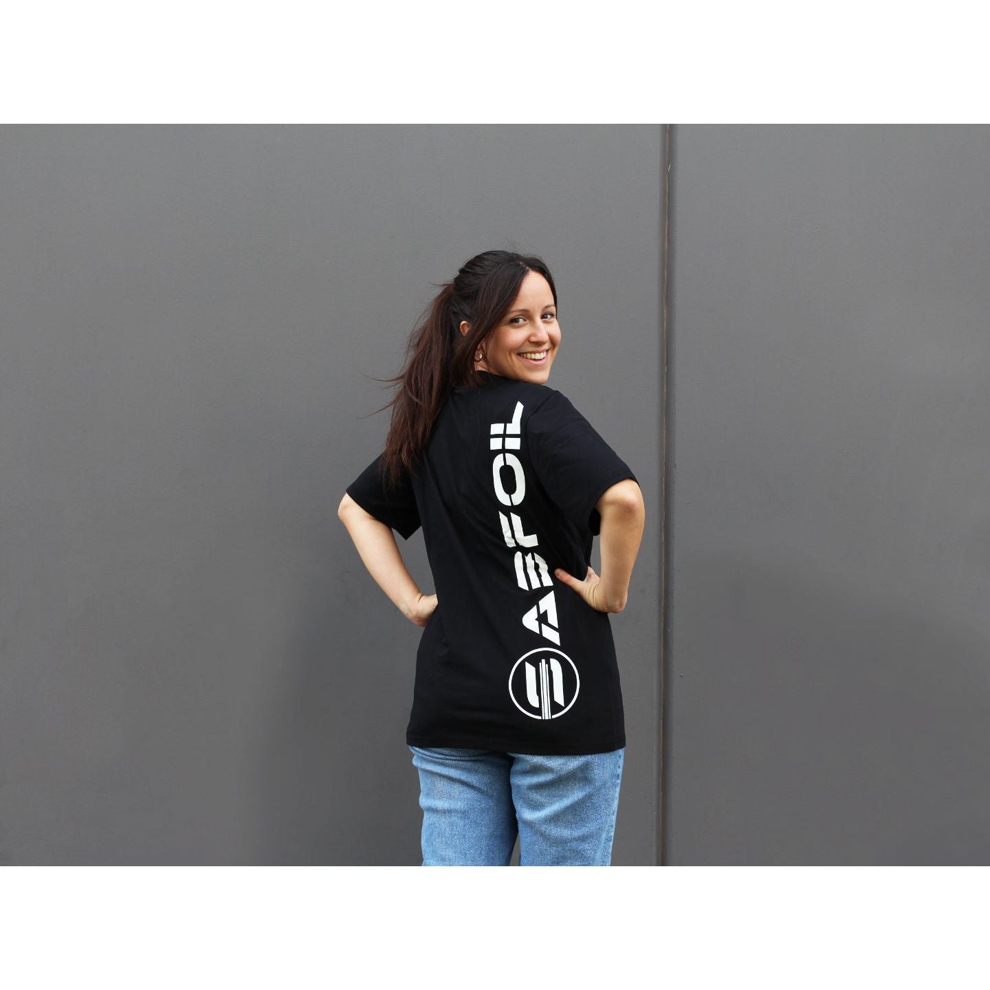 Black Sabfoil T-shirt - size M